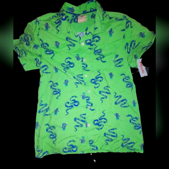 2 Boys XL(14) Cat And Jack Button Downs For Boys. Both Are NWT - Picture 3 of 3